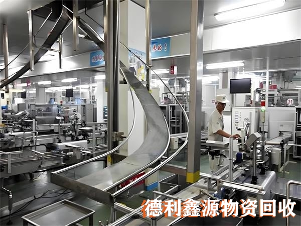 回收食品厂，回收食品设备，回收食品机械