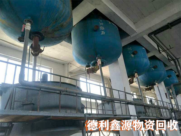 天津化工设备回收，化工厂回收，反应釜，泠凝器回收